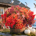 grunyia 20 bundles uv resistant artificial fall flowers, main product view