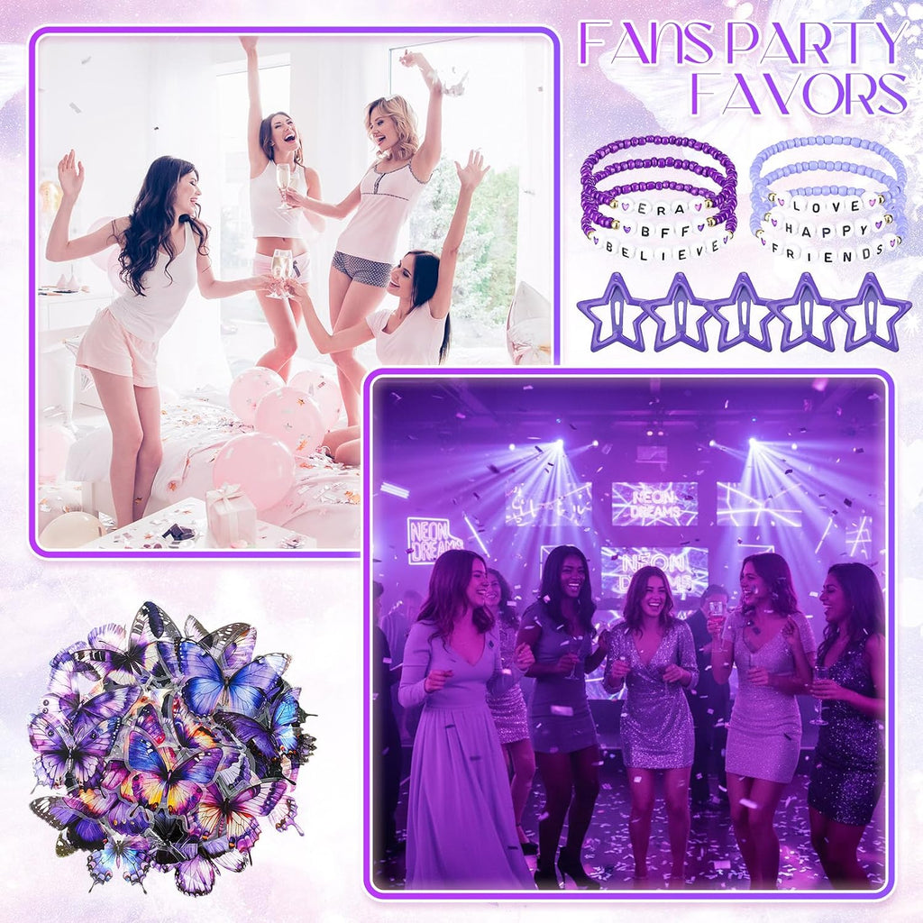 24 Sets Kpop Party Favors Y2k Fans Friendship Birthday Gifts,Purple