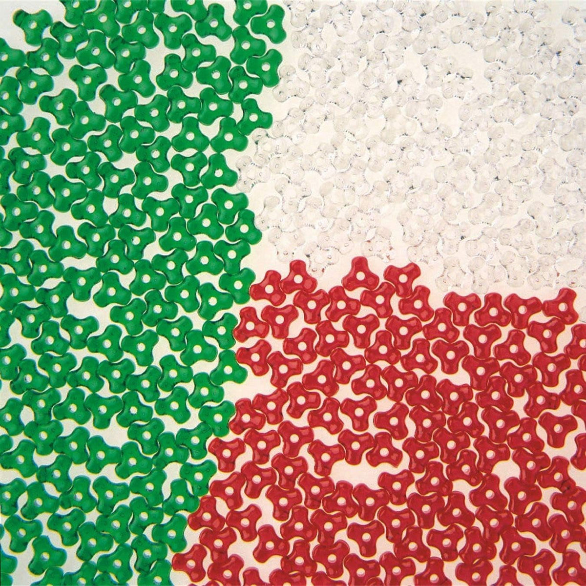 holiday tri-bead assortment, 3lbs (bag of 9300), main product view