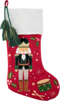Stephen Joseph Kids Christmas & Holiday Stocking - Mantle Hanging Stocking for Personalization
