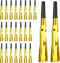 Noise Makers, 24 PCS Gold Noise Makers, Glitter Metallic Fringed Party Blowers Noisemakers Horns for Adults for Birthday Sporting Events Christmas 2025 New Year Eve Party Favor Supplies Decorations