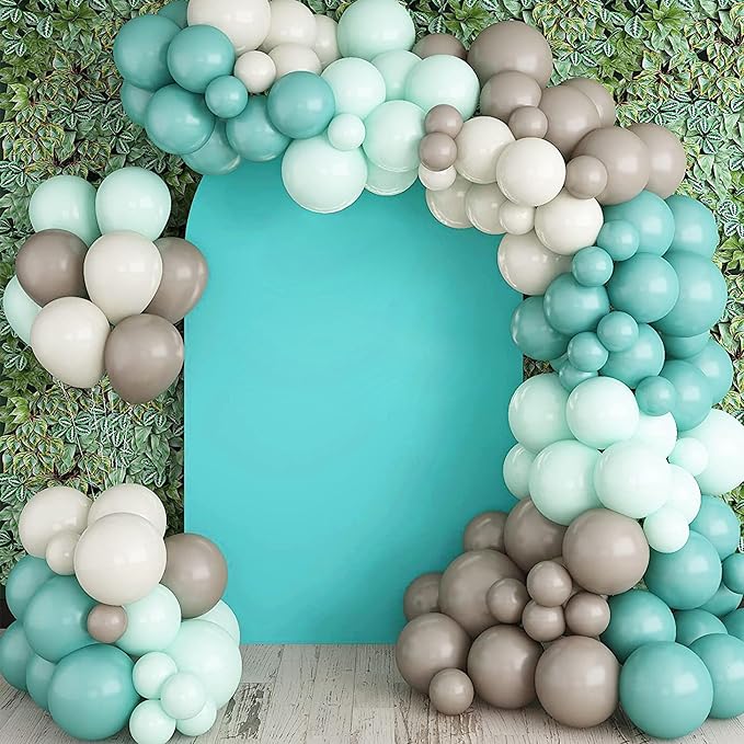 Wedding Arch Cover 7.2FT Arch Backdrop Cover Spandex Fitted Arch Cover for Round Top Chiara Backdrop Stand Covers for Wedding Birthday Party Baby Shower Banquet Ceremony Decoration