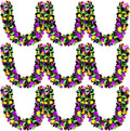 MARFOREVER Mardi Gras Tinsel Garland Mardi Gras Decorations Purple Green Gold Metallic Twist Garlands Carnival Hanging Ornament for Carnival Party Indoor Outdoor Home Supplies Decor, 3 Pcs 19.7 FT