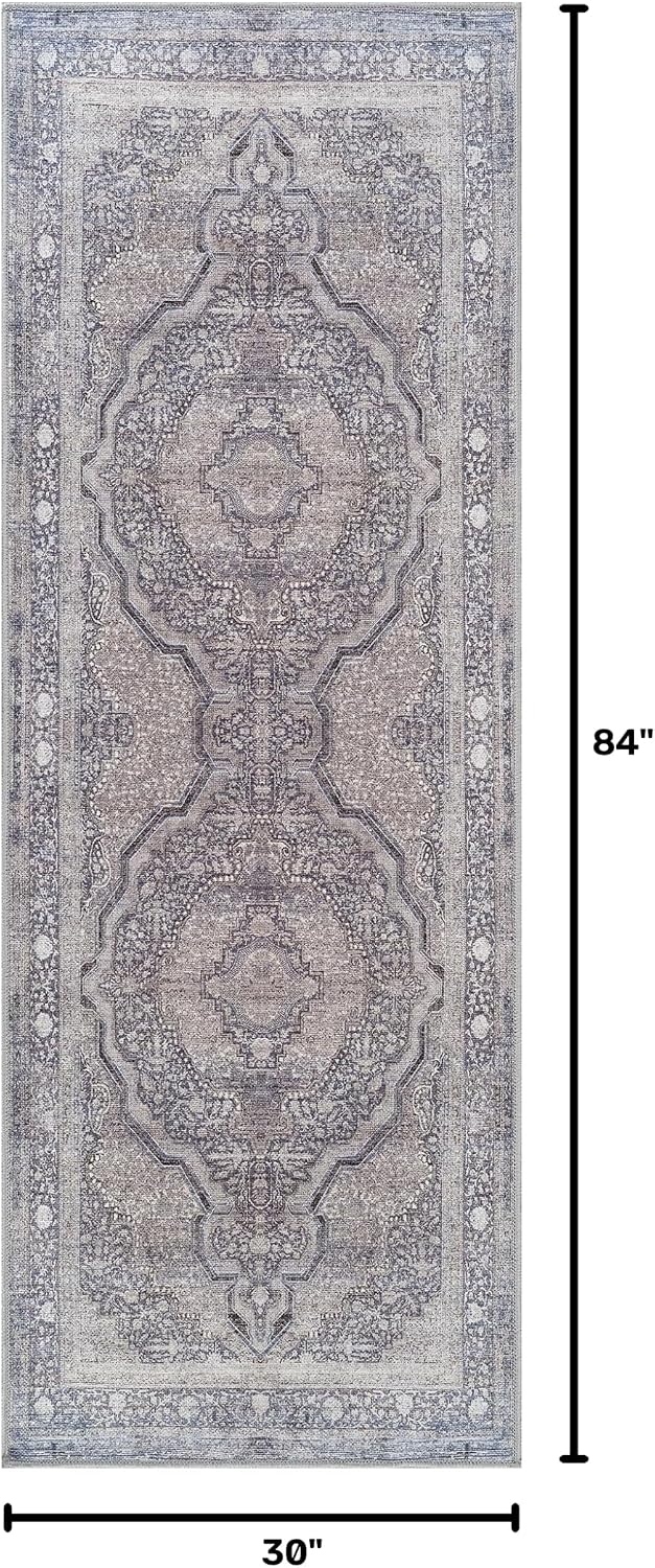 bloom rugs washable non-slip 7 ft runner shown in use