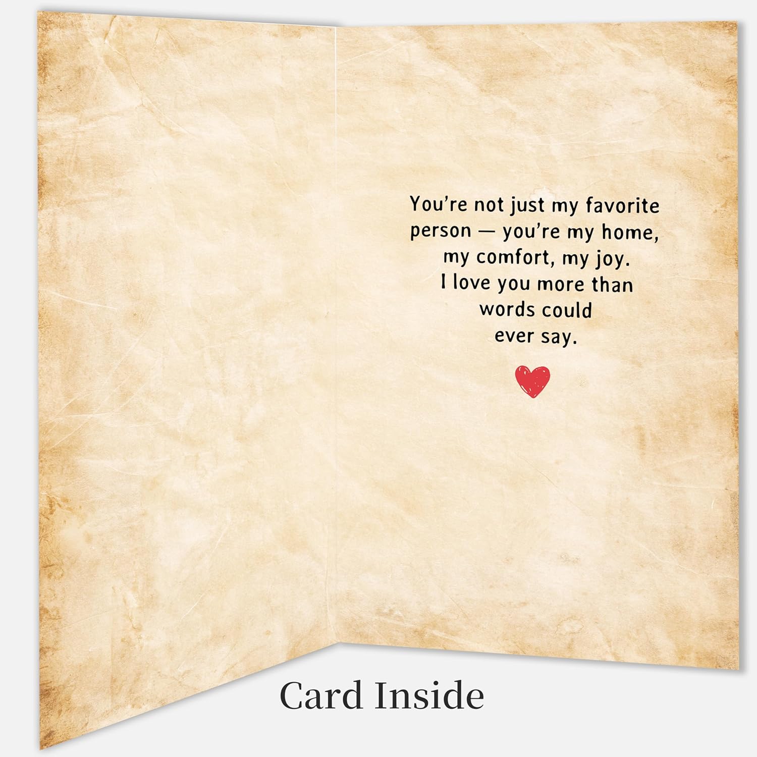 IDU Birthday Card for Husband Wife Boyfriend Girlfriend Couple Men Women,Romantic Happy Birthday Cards Gifts Decorations for Him Her