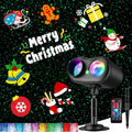 christmas projector lights outdoor, 3 in 1 holiday, main product view