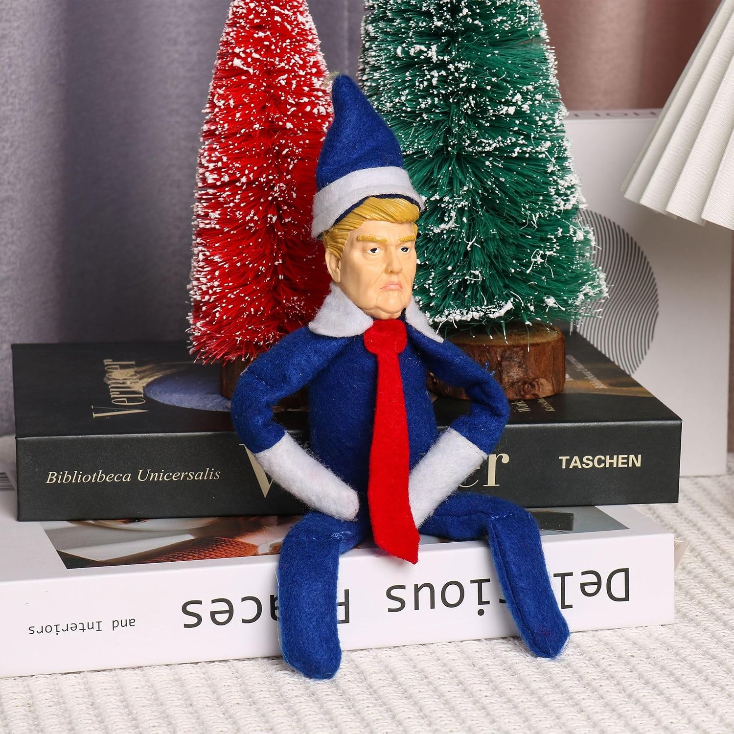 About Stump Elf Decorations,Christmas Tree Ornaments,Make The Holidays Great Again,Funny Gag Gifts for Christmas Tree,Holiday Decoration