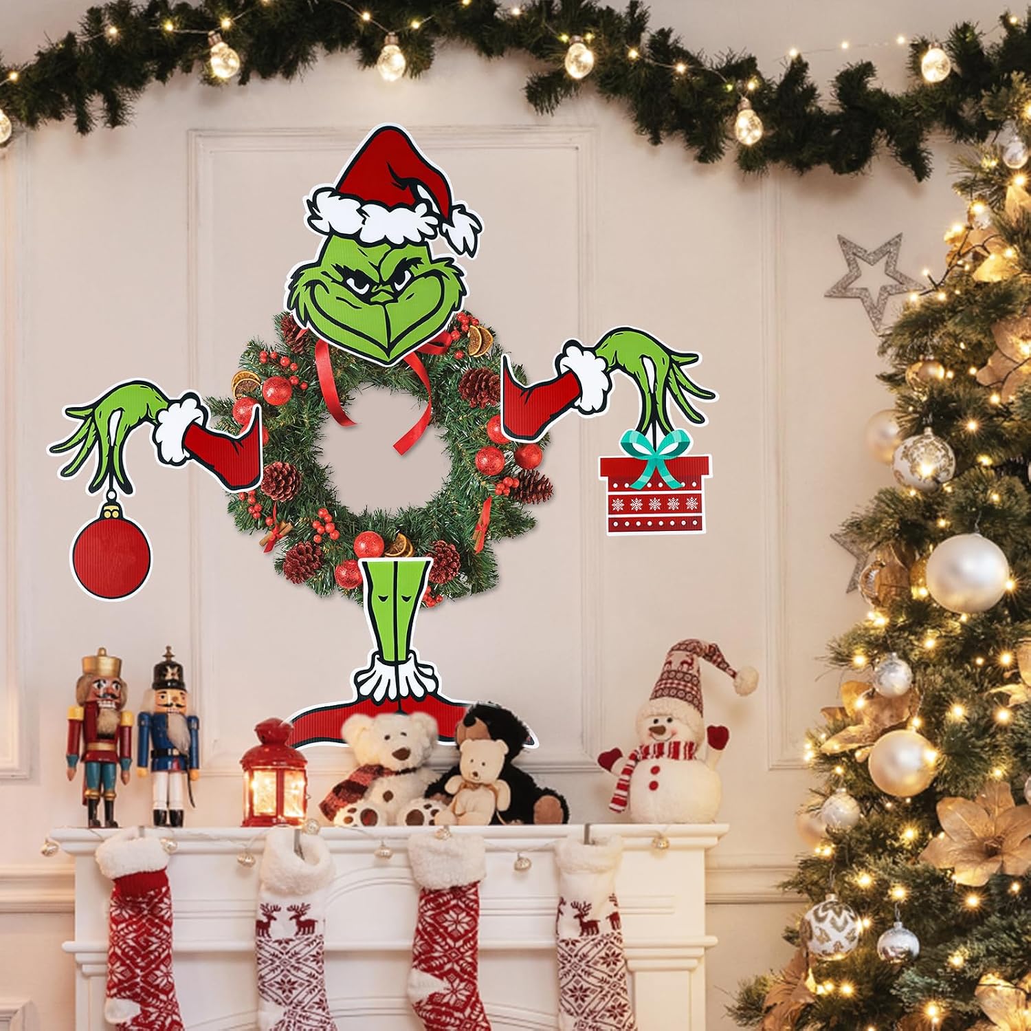 Christmas Decorations for Tree Christmas Tree Topper Tree Ornament Christmas Decor Indoor Home Xmas Party Supplies