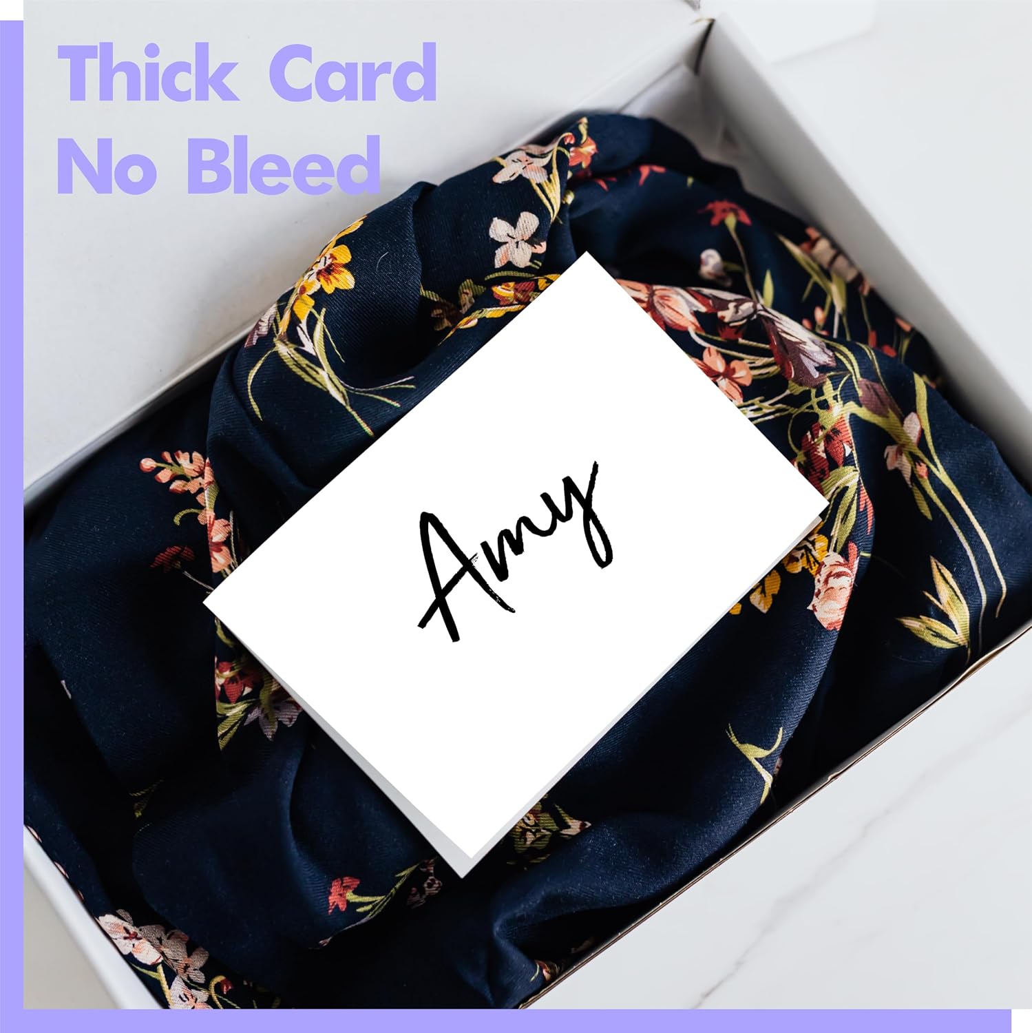 Gethelud 110 PCS Tent Cards, Small Blank Place Cards Delicate Seating Cards Blank Name Cards Escort Cards for Wedding, Table, Dinner Parties, Receptions (Each Measures 2” x 3.5”)