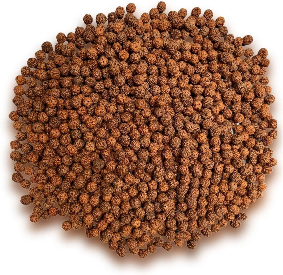 naisha 1001 pcs natural rudraksha beads, 8mm loose, main product view