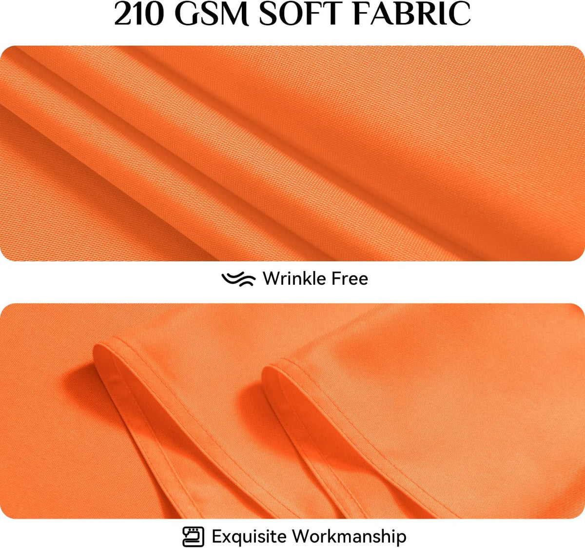 Softalker Rectangle Tablecloth, Waterproof Table Cloths Wrinkle Free Fabric W...