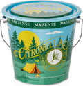 M&SENSE Citronella Candles Outdoor, 120 Hours Burn Natural Citronella Oil Soy Candle for Patio Camping, 19.4oz Large Long Lasting Lemongrass Summer Candles for Indoor Home Scented