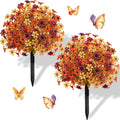 artificial fall flowers for outdoors, 23'' topiary balls, main product view