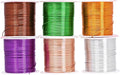 Mandala Crafts 22 Gauge Anodized Aluminum Craft Wire for Jewelry Making - 450 FT Colored Flexible Assorted Wire - Bendable for Bonsai Armature Crafting Sculpting