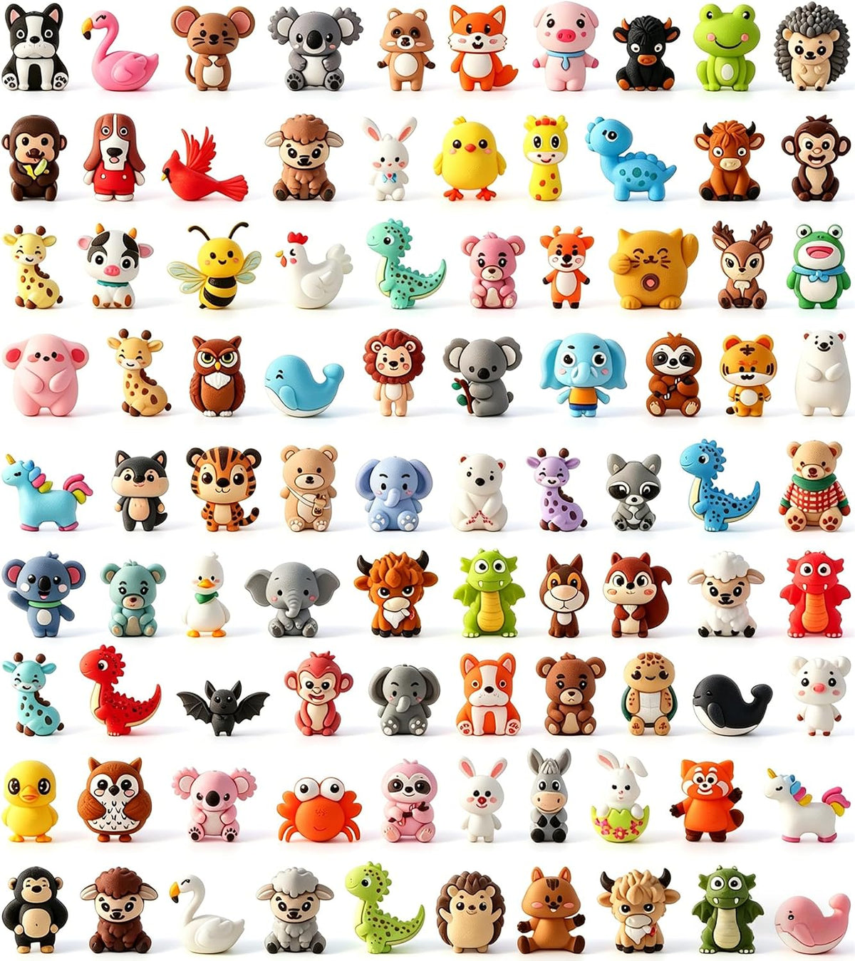 3d animals silicone focal beads bulk for pens, main product view