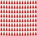 8P Red Foil Fringe Metallic Tassel Streamers Banner Tassel Garland for Parade Floats, Bachelorette, Wedding, Birthday, Halloween, Christmas, Bridal/Baby Shower Party Decorations