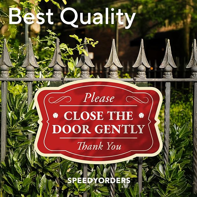 Custom Decorative Outdoor Metal Sign - Personalized Aluminum Driveway Sign, Waterproof, Made In USA - Design 3 Red Brick 24x18 In