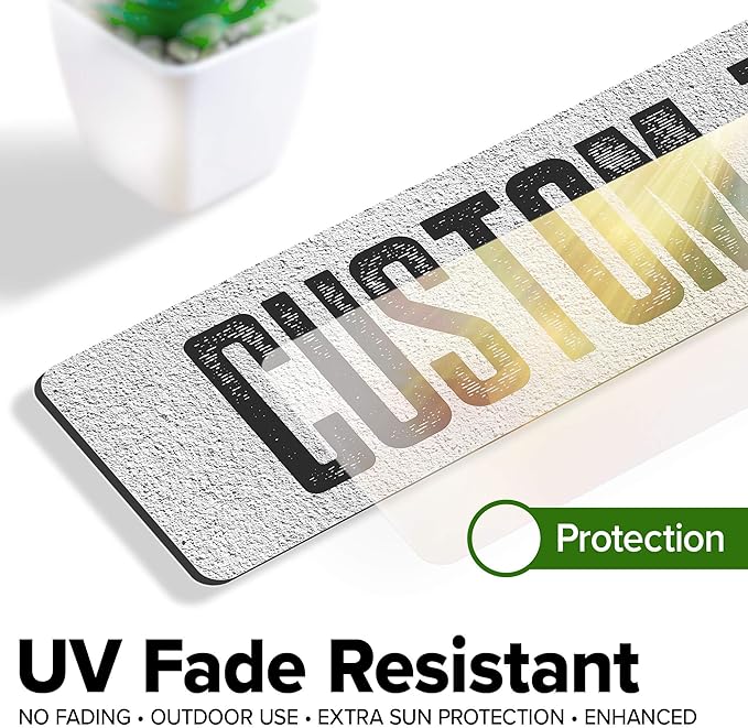 Custom Sign, Custom Street Sign, 11 Font Colors, 13 Font Styles, 4 Hole Options, 22 Sizes, 3x12 Inches, Rust Free DiBound, Fade Resistant, Made in USA by My Sign Center (Concrete)