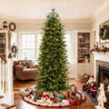 hykolity 7.5 ft prelit pencil christmas tree with, main product view