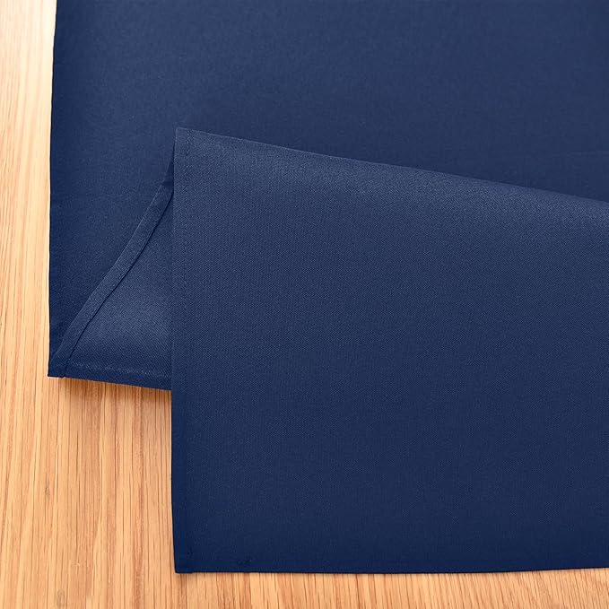 Farmhouse Navy Blue Table Runner Small Short Table Runners 36 Inches Coffee Table Runner for Dresser Living Room Bedroom Holiday Party Banquet 12X36 Inch