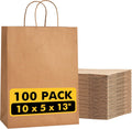 racetop large brown kraft paper bags 100 pack, main product view