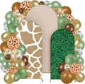 foilswirl 34 pcs jungle party decor 4ft 5ft, main product view