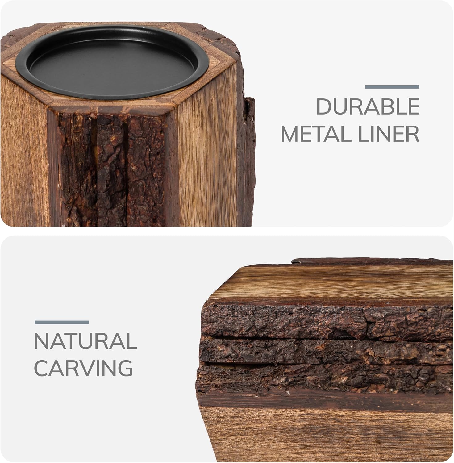 Aurora Candle Holder Set of 2