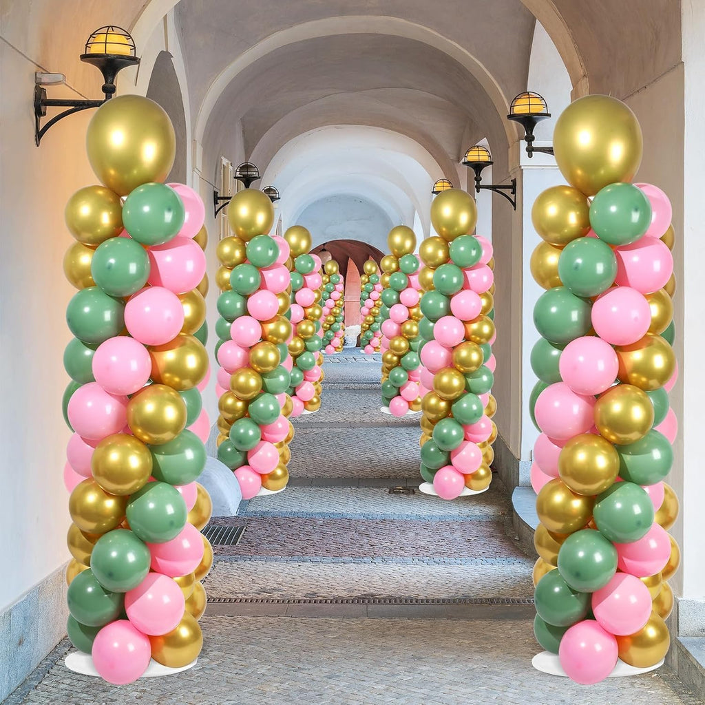 2 sets adjustable balloon column stand kit with, package contents