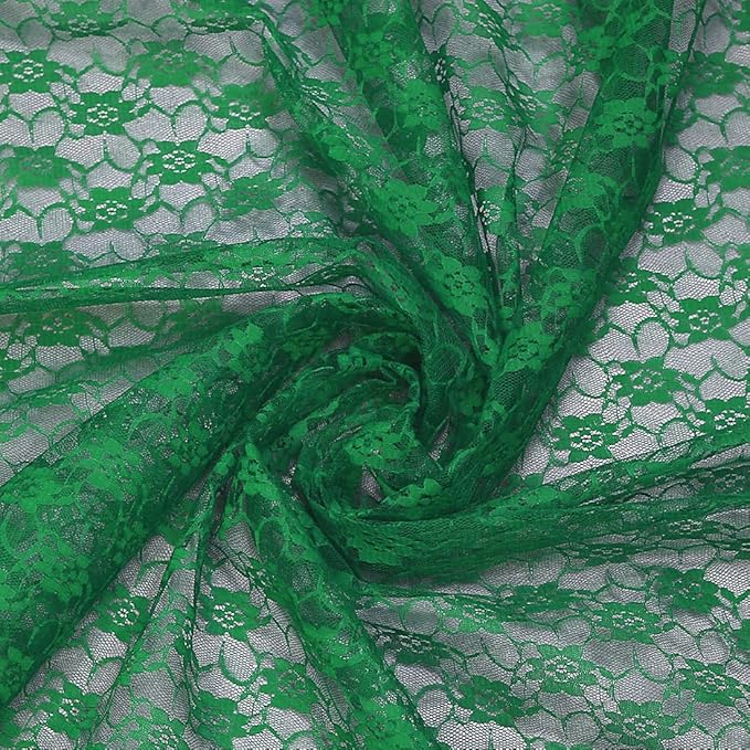 MDS Pack of 12 Wedding 12 x 108 inches Satin Table Runner for Wedding, Decorations for Birthday Parties, Banquets, Graduations, Engagements, Runners fit Rectangle, Round Table- Hunter Green