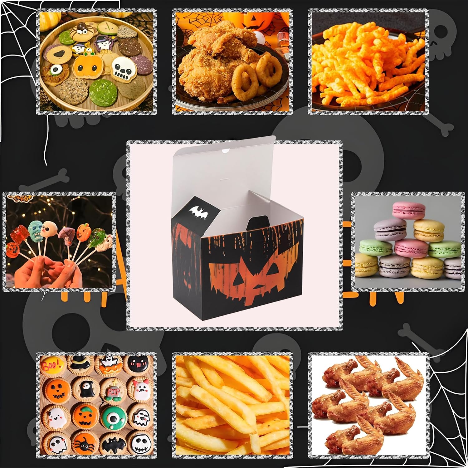 APLUSWER 20pcs Pumpkin Shaped Boxes with Simulated Stems, Large Halloween Treat Boxes Bakery Boxes Candy Boxes for Party Favors, Halloween Decor Boxes Centerpieces for Holiday Birthday Gifts
