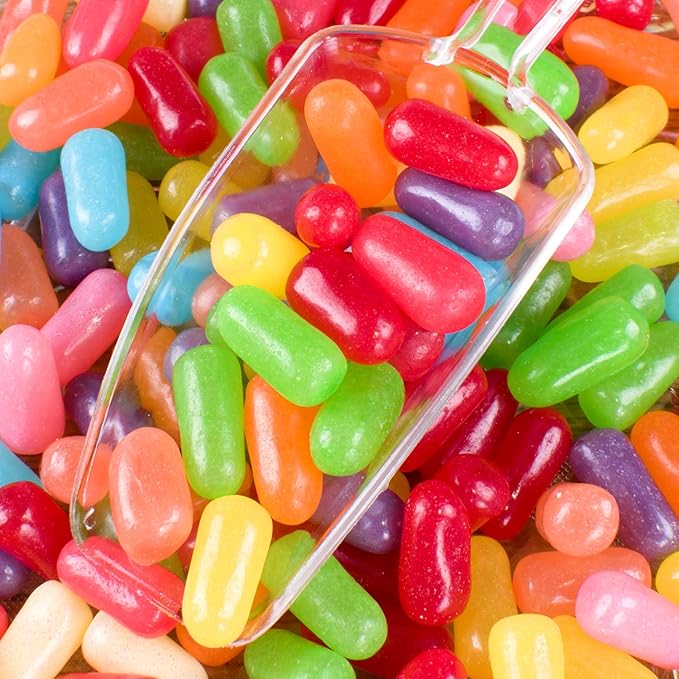 Super Z Outlet 5.5" Mini Acrylic Plastic Kitchen Scoops for Weddings, Candy Dessert Buffet, Ice Cream, Protein Powders, Coffee, Tea (Clear)