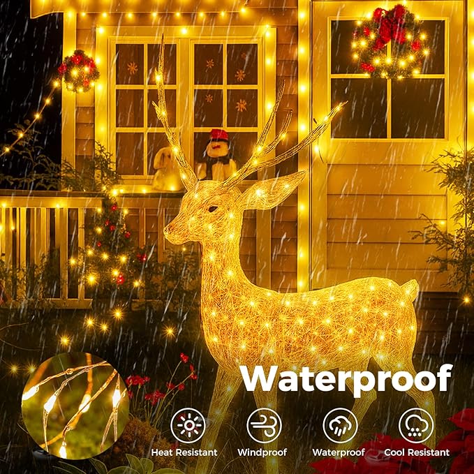btfarm Fairy Lights Plug in with Remote, 66FT 200 LED Outdoor Twinkle Lights Waterproof with Timer, 8 Modes Indoor String Lights for Bedroom Patio Garden Wedding Christmas Decoration, Warm White