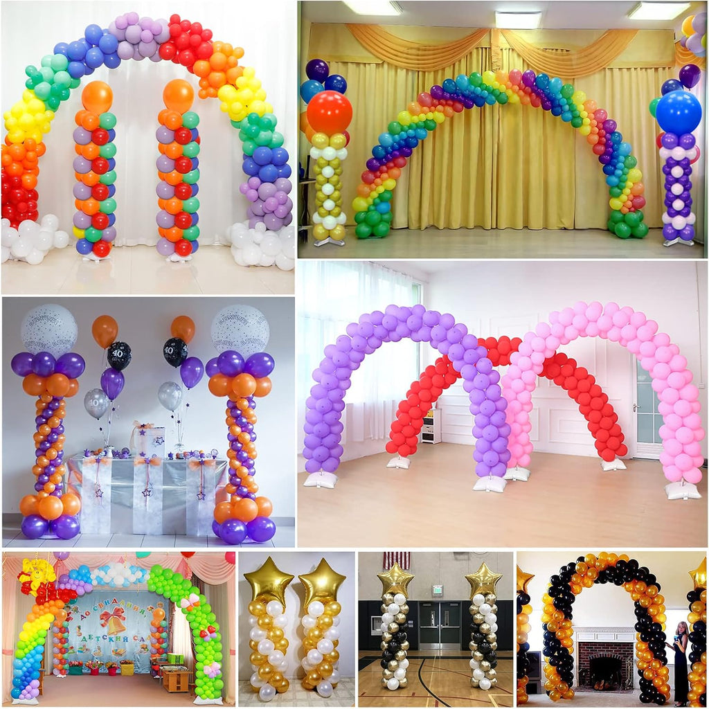 balloon arch kit and balloon column stand and, package contents