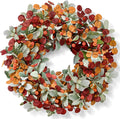 waipfaru fall decor, 22 inch fall wreaths for, main product view
