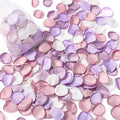 Serwalin 300Pcs Silk Rose Petals Artificial Flower for Weddings Proposal - Purple Pink for Romantic Night, Flower Girl, Bridal Shower Table Decor (4 Color Mixes)