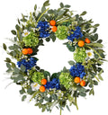 idyllic 26 inch spring summer wreath for front, main product view