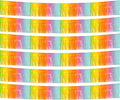 6 Pack 10 Feet Foil Fringe Garland Metallic Tinsel Streamers Banner Wall Hanging Backdrop Banner for Parade Floats, Thanksgiving, Christmas, Birthday, Halloween Party Decorations(Light Rainbow)