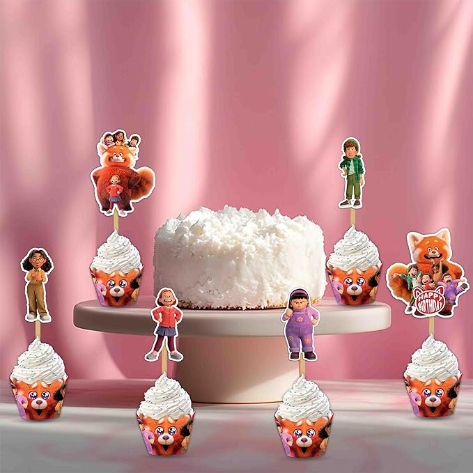 Seyal® Trning Red Cupcake Wrapper