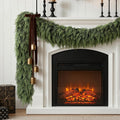 alupssuc 9ft christmas garland, encrypting real touch &full, main product view