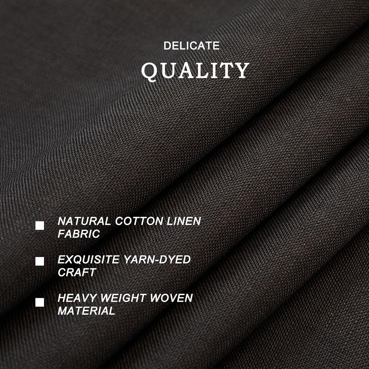 Midsummer Breeze Black Fringed Tablecloth Rectangle 55”x120”
