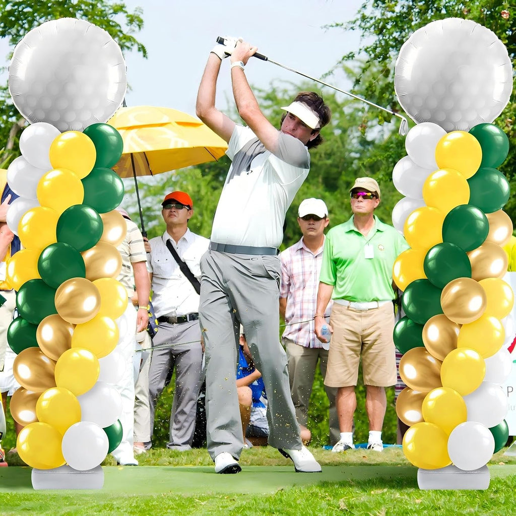 kasyat 2 sets golf balloon column stand kit, package contents