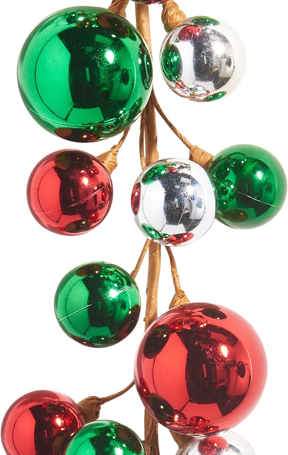 raz imports - 4' red plastic christmas ball, package contents