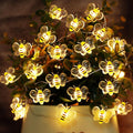 Bee Decor String Lights with Twinkling 10Ft 30Leds Battery Operated Spring Bee Bumble Cottage Core Decor Honey Gifts for DIY, Home, Classroom, Birthday, Party, Wedding, Christmas Tree