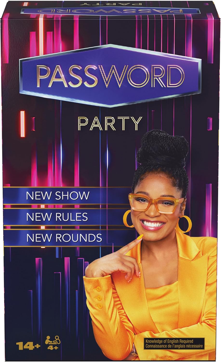Spin Master Games, Password Party Game, As Seen on The Tonight Show with Keke Palmer, The Viral Party Card Game, Friendsgiving, 4+ Players, for Ages 14 & Up