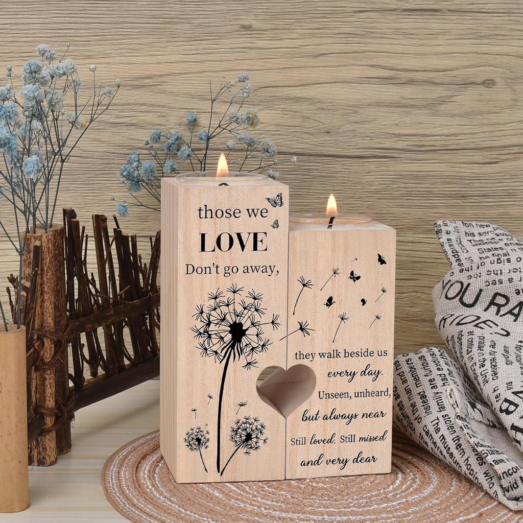 Sympathy Gifts for Loss of Loved One, Bereavement Candle Holders | Condolence Gift, Memorial Gifts for Mother Father Grandma Grandpa Aunt