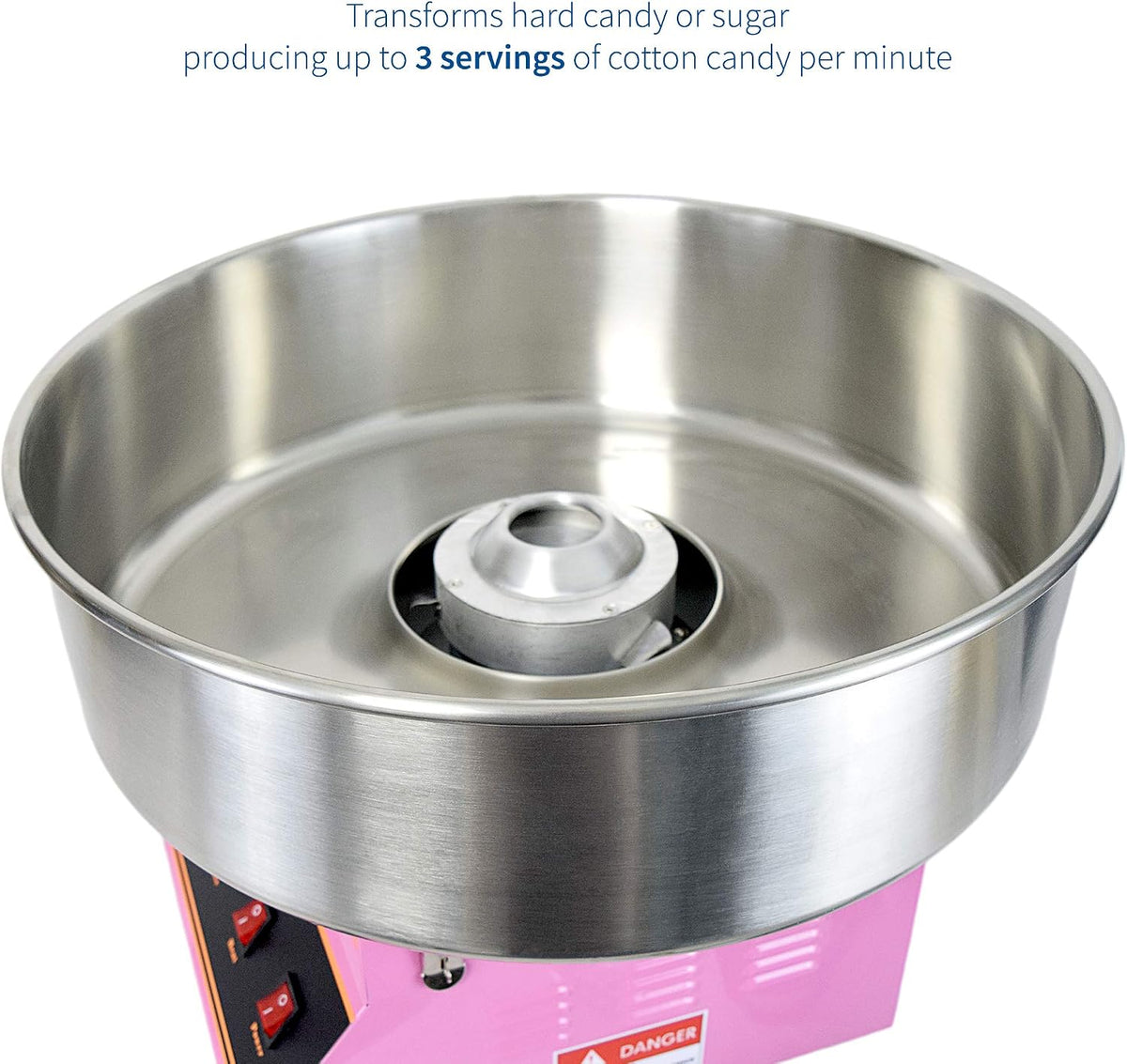 VIVO 1030W Electric Cotton Candy Maker, Easy Home Use