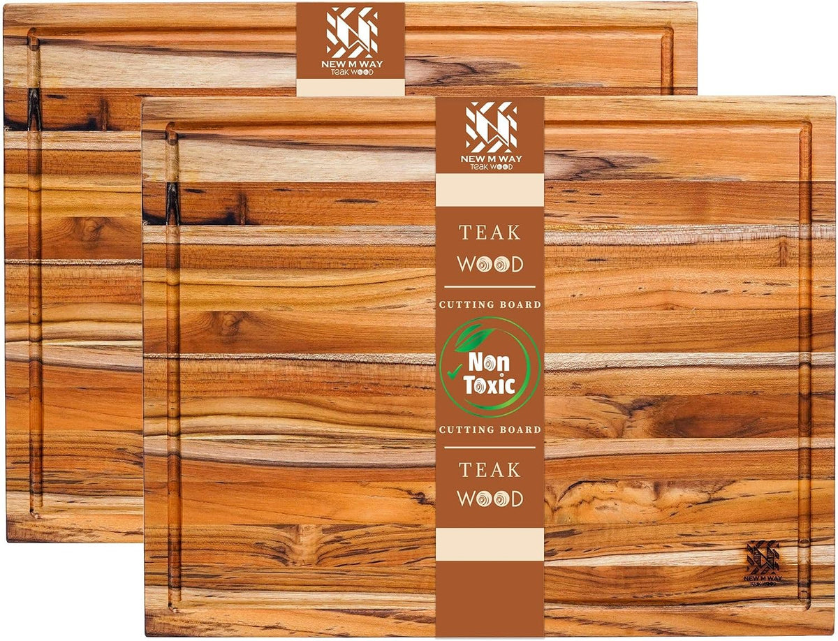 teak wood cutting board 18" x 14" x, main product view