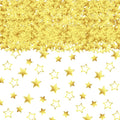 Confetti Star Sequins Table Metallic Foil Sprinkles or DIY Birthday Wedding Engagemetn Christamas New Year Theme Party Celebrations Favor Party Supplies(Golden,2 SIZE)