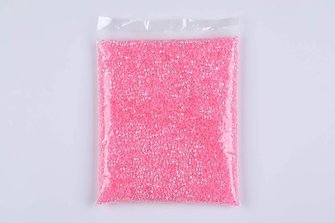 10000 pcs/Pack Wedding Table Scatter Confetti Crystals Acrylic Diamonds Vase Fillers 4.5 mm Rhinestones for Wedding, Bridal Shower, Vase Beads Decorations (Pink)