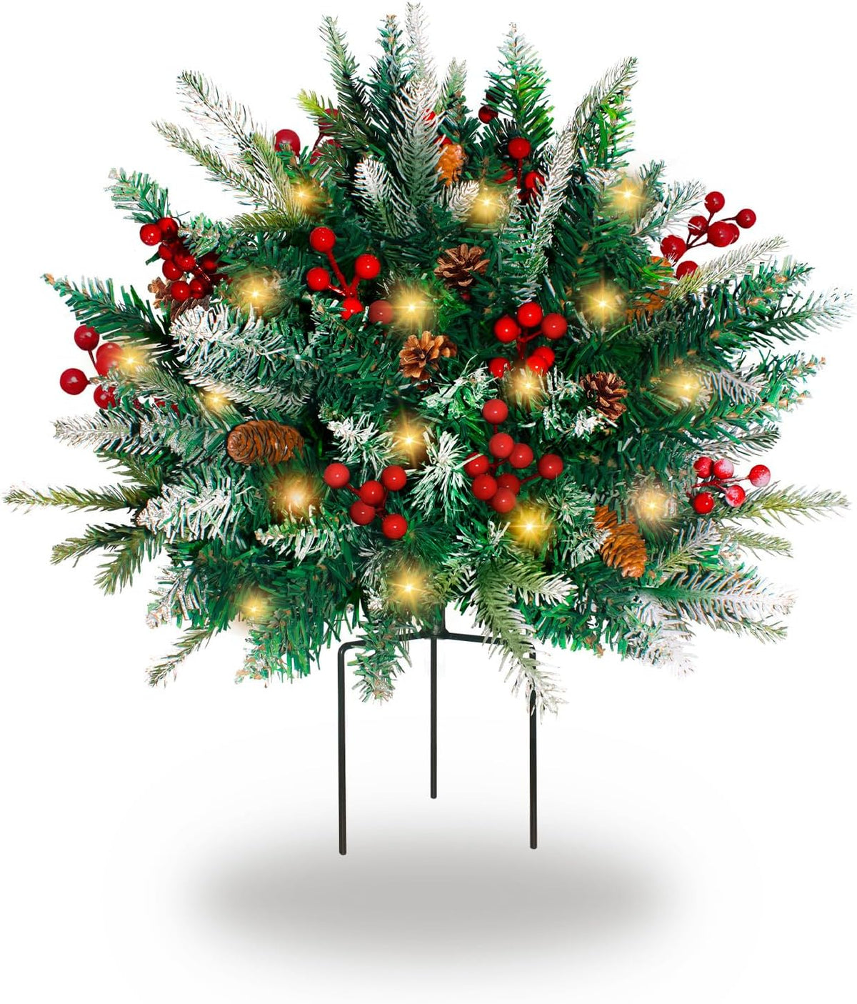 lighted christmas urn filler, 1 pack 24 inch, main product view